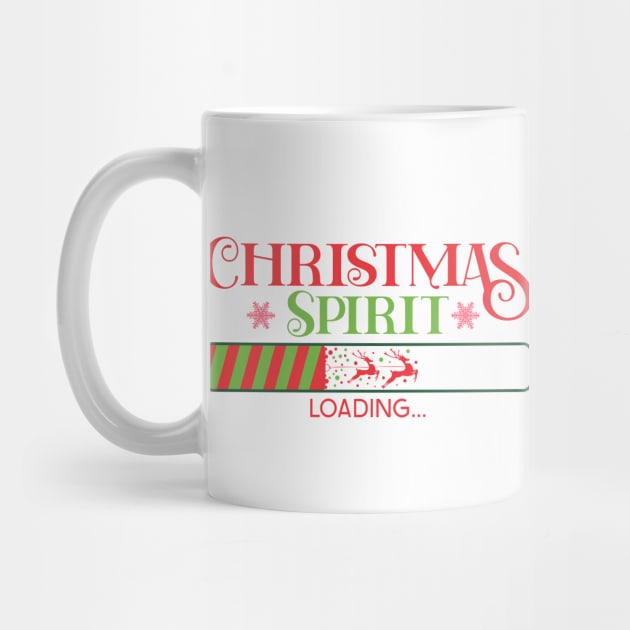 Christmas Spirit Loading by Pop Cult Store